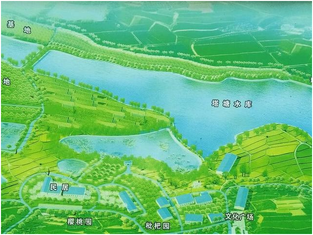 广水市骆店镇塔塘村美丽乡村剪影
