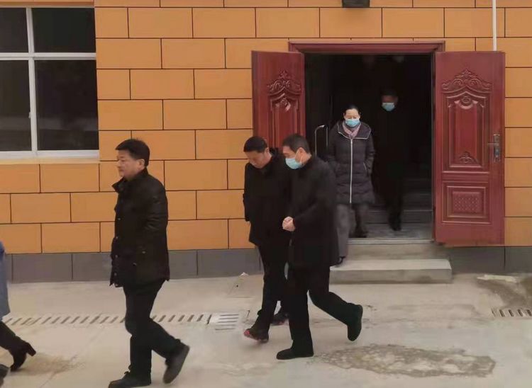 市四大家领导观摩公司建设
