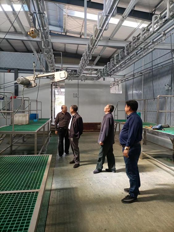 广水王氏联谊会工作人员参观公司