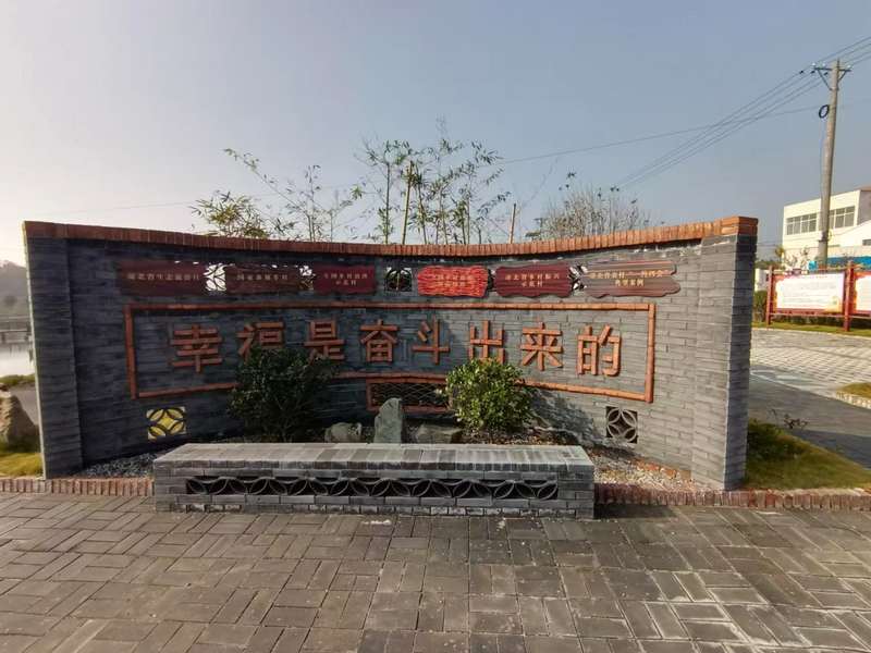 游观梅庙村陈家湖
